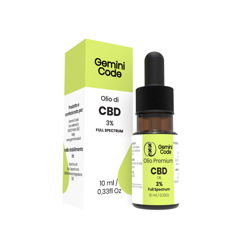 Olio di CBD 3% Full Spectrum